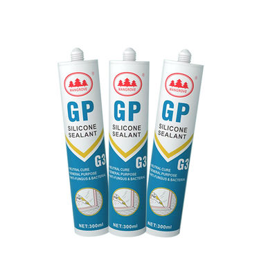 ভালো দাম জলরোধী এসিটিক কুরিং আঠালো সিল্যান্ট গ্লাস বন্ডিং সিলিংয়ের জন্য সাদা অনলাইন