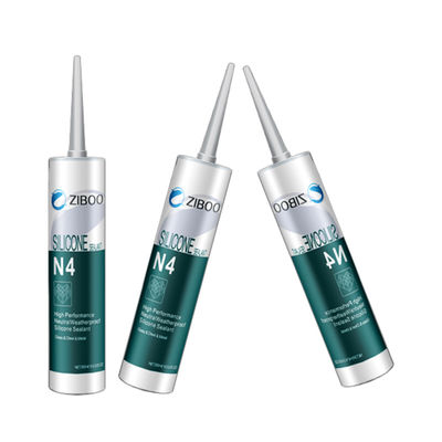 ভালো দাম 300 মিলি ট্রান্সপারেন্ট পেস্ট নিরপেক্ষ সিলিকন আঠালো পর্দা প্রাচীরের জন্য জলরোধী অনলাইন