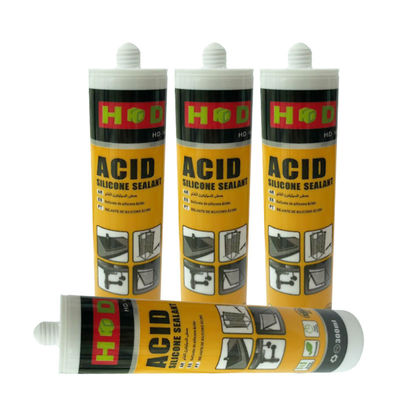 ভালো দাম আবহাওয়ারোধী স্বচ্ছ ৩০০ মিলি জানালা দরজা বাইরের অ্যাসিটিক সিলিকন সিলান্ট অনলাইন