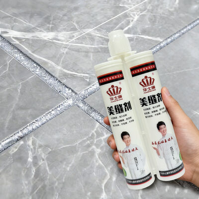 ভালো দাম 400ml রান্নাঘর টাইল ফাঁক বাথরুম মেঝে সমর্থন Oem কোন ফাটল চকচকে Grout আঠালো অনলাইন