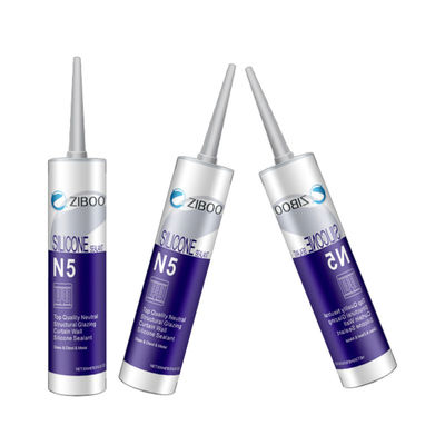 ইউভি প্রতিরোধের গ্যারান্টি ফলাফলের জন্য নিরপেক্ষ স্বচ্ছ সিলিকন সিল্যান্ট