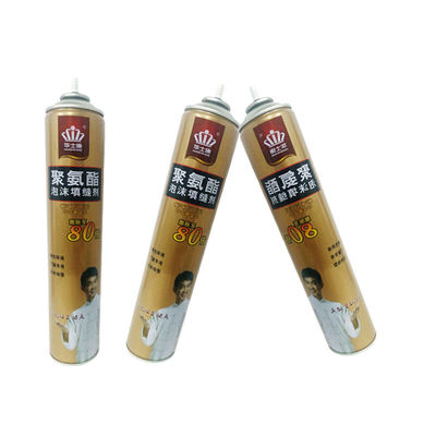 OEM গ্যাপ ফিলার পলিউরেথেন ফোম সিল্যান্ট 750ML নির্মাণ নিরোধক জন্য