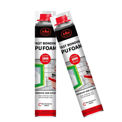 ভালো দাম Expansion Rate Up To 3 Times Density 15.9 kg/m3 Polyurethane Foam Sealant Perfect For Sealing And Filling Gaps And Cracks অনলাইন