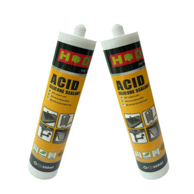 দ্রুত নিরাময় জলরোধী পরিষ্কার অ্যাসিড সিলিকন সিল্যান্ট উইন্ডো দরজা বাড়ি