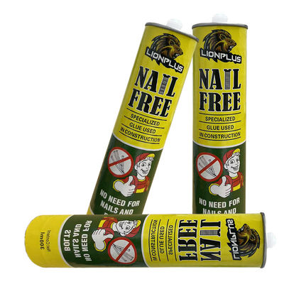 ভালো দাম সাদা ৩০০এমএল পেরেক-মুক্ত আঠা আসবাবপত্র গৃহস্থালি কাঠ ধাতু অনলাইন