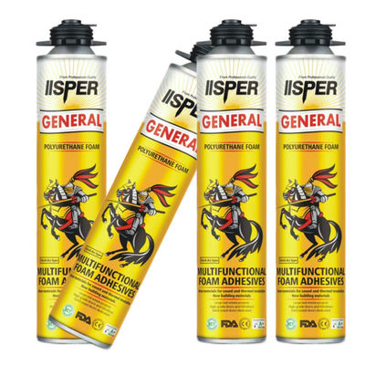 ভালো দাম 750 মিলি অগ্নিরোধী বেজ সাদা পলিউরেথেন ফোম ফিলার দরজা উইন্ডো সিলিং অনলাইন