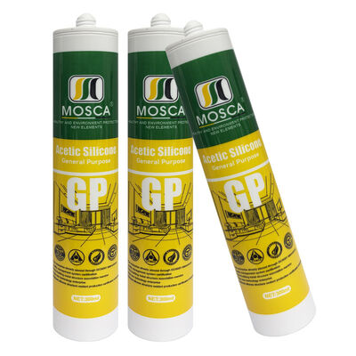 জলরোধী সাদা 300 মিলি নিরপেক্ষ সিলিকন আঠালো হোম সজ্জা রান্নাঘর